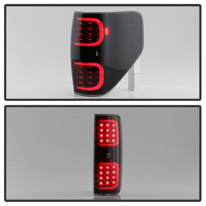 Spyder Auto 9038495 XTune LED Tail Lights; Black Smoke; - Truck Part Superstore