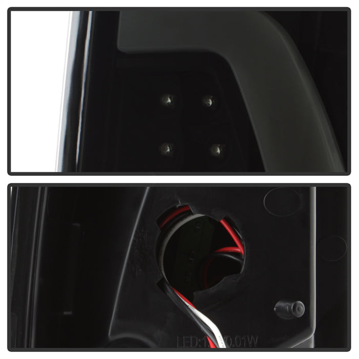 Spyder Auto 9038501 XTune Light Bar LED Tail Lights; Black Smoke; - Truck Part Superstore