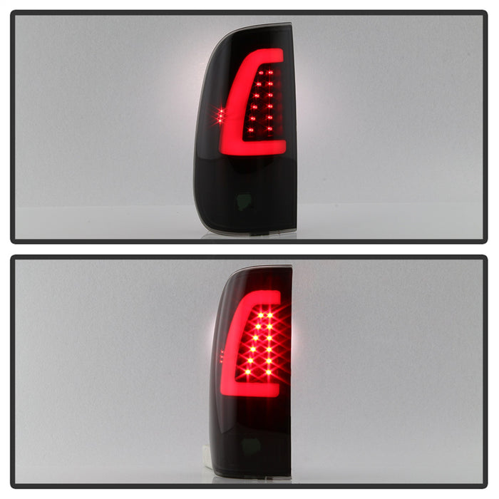 Spyder Auto 9038501 XTune Light Bar LED Tail Lights; Black Smoke; - Truck Part Superstore