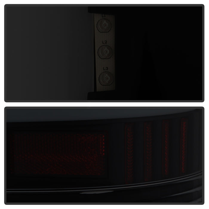 Spyder Auto 9038518 XTune LED Tail Lights; Black Smoke; - Truck Part Superstore