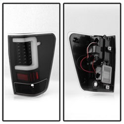 Spyder Auto 9038532 XTune Light Bar LED Tail Lights; Black; - Truck Part Superstore