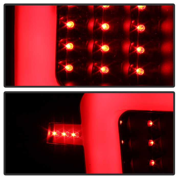 Spyder Auto 9038532 XTune Light Bar LED Tail Lights; Black; - Truck Part Superstore
