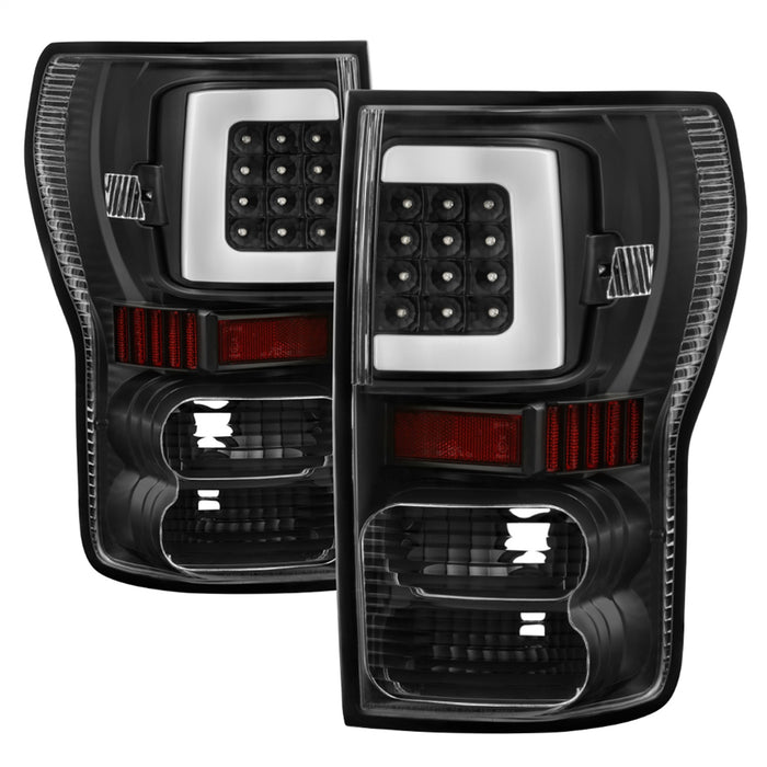 Spyder Auto 9038563 XTune Light Bar LED Tail Lights; Black; - Truck Part Superstore
