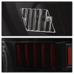 Spyder Auto 9038563 XTune Light Bar LED Tail Lights; Black; - Truck Part Superstore
