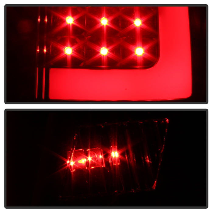 Spyder Auto 9038563 XTune Light Bar LED Tail Lights; Black; - Truck Part Superstore