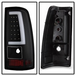 Spyder Auto 9038761 XTune Light Bar LED Tail Lights; Version 3; Black; - Truck Part Superstore