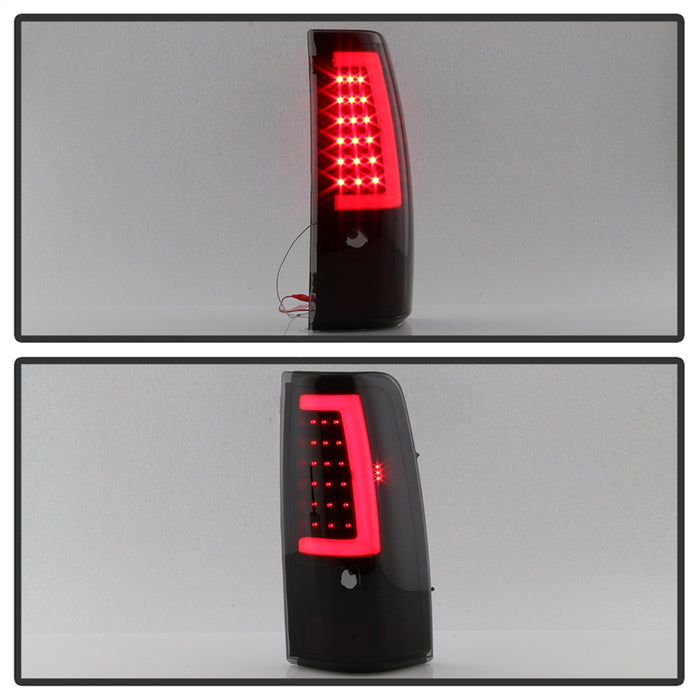 Spyder Auto 9038778 XTune Light Bar LED Tail Lights; Version 3; Black Smoke; - Truck Part Superstore
