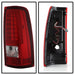 Spyder Auto 9038792 XTune Light Bar LED Tail Lights; Version 3; Red Clear; - Truck Part Superstore
