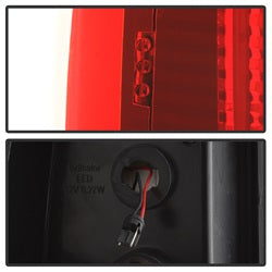 Spyder Auto 9038792 XTune Light Bar LED Tail Lights; Version 3; Red Clear; - Truck Part Superstore