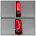Spyder Auto 9038792 XTune Light Bar LED Tail Lights; Version 3; Red Clear; - Truck Part Superstore