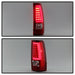 Spyder Auto 9038792 XTune Light Bar LED Tail Lights; Version 3; Red Clear; - Truck Part Superstore