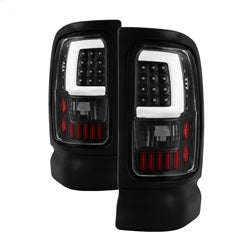 Spyder Auto 9038860 XTune Light Bar LED Tail Lights; Black; - Truck Part Superstore