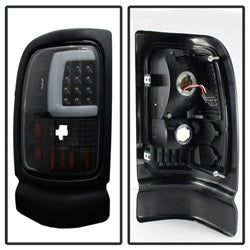 Spyder Auto 9038860 XTune Light Bar LED Tail Lights; Black; - Truck Part Superstore