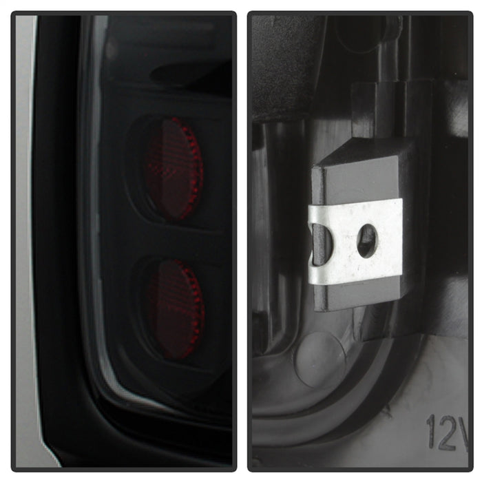 Spyder Auto 9038860 XTune Light Bar LED Tail Lights; Black; - Truck Part Superstore