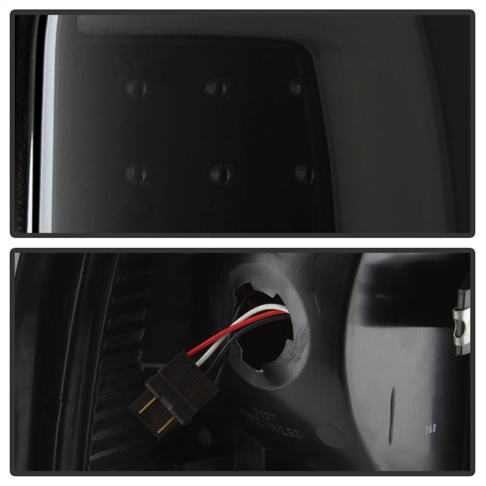 Spyder Auto 9038877 XTune Light Bar LED Tail Lights; Black Smoke; - Truck Part Superstore