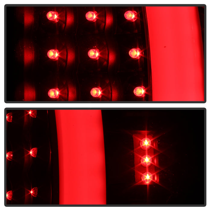 Spyder Auto 9038877 XTune Light Bar LED Tail Lights; Black Smoke; - Truck Part Superstore