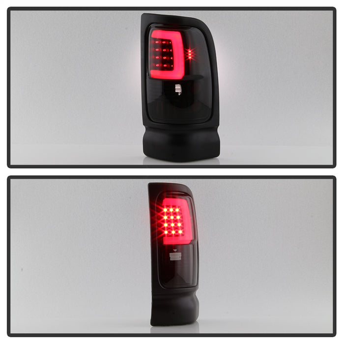 Spyder Auto 9038877 XTune Light Bar LED Tail Lights; Black Smoke; - Truck Part Superstore