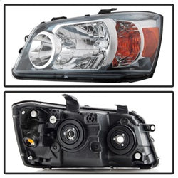 Spyder Auto 9039157 XTune Headlights; OEM; Chrome; - Truck Part Superstore