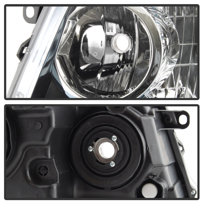 Spyder Auto 9039157 XTune Headlights; OEM; Chrome; - Truck Part Superstore