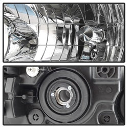 Spyder Auto 9039157 XTune Headlights; OEM; Chrome; - Truck Part Superstore