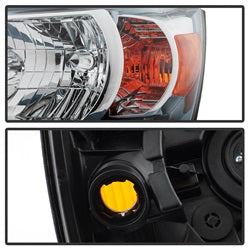 Spyder Auto 9039157 XTune Headlights; OEM; Chrome; - Truck Part Superstore