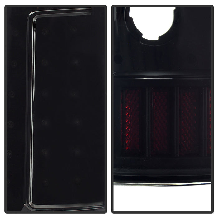Spyder Auto 9039218 XTune LED Tail Lights; C-Shape; Black Smoke; - Truck Part Superstore