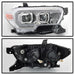 Spyder Auto 9039263 XTune DRL Light Bar Projector Headlights; w/Sequential Turn Signal; Chrome; - Truck Part Superstore