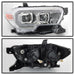 Spyder Auto 9039263 XTune DRL Light Bar Projector Headlights; w/Sequential Turn Signal; Chrome; - Truck Part Superstore