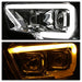 Spyder Auto 9039263 XTune DRL Light Bar Projector Headlights; w/Sequential Turn Signal; Chrome; - Truck Part Superstore