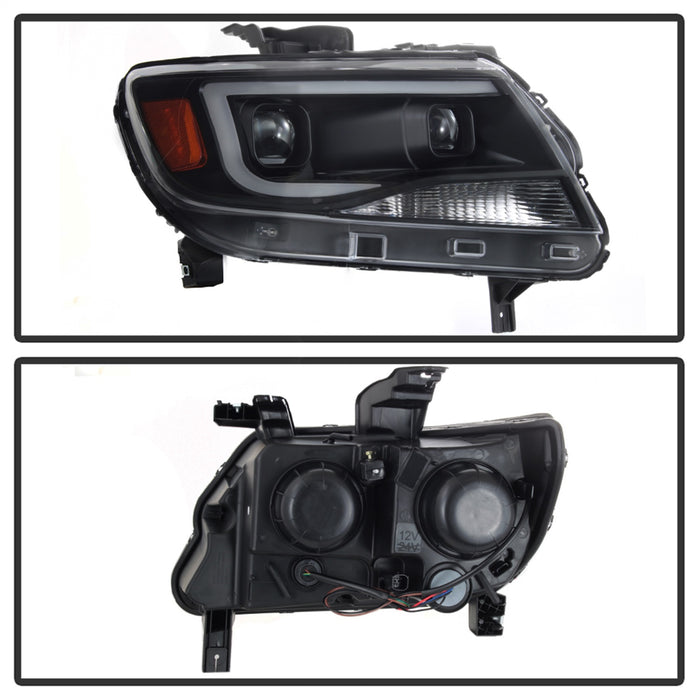 Spyder Auto 9039287 XTune DRL Light Bar Projector Headlights - Truck Part Superstore