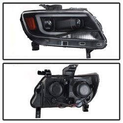 Spyder Auto 9039287 XTune DRL Light Bar Projector Headlights - Truck Part Superstore