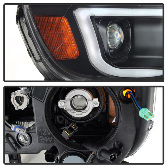 Spyder Auto 9039287 XTune DRL Light Bar Projector Headlights - Truck Part Superstore