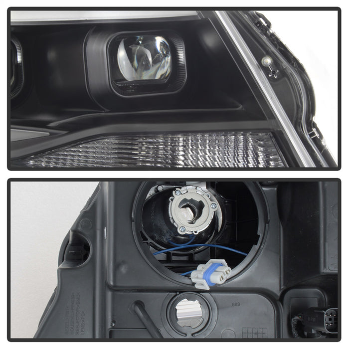 Spyder Auto 9039287 XTune DRL Light Bar Projector Headlights - Truck Part Superstore