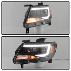 Spyder Auto 9039287 XTune DRL Light Bar Projector Headlights - Truck Part Superstore