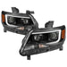 Spyder Auto 9039287 XTune DRL Light Bar Projector Headlights - Truck Part Superstore
