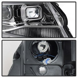 Spyder Auto 9039294 XTune DRL Light Bar Projector Headlights - Truck Part Superstore