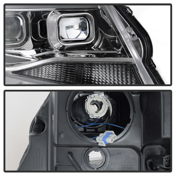 Spyder Auto 9039294 XTune DRL Light Bar Projector Headlights - Truck Part Superstore