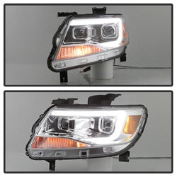 Spyder Auto 9039294 XTune DRL Light Bar Projector Headlights - Truck Part Superstore