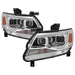 Spyder Auto 9039294 XTune DRL Light Bar Projector Headlights - Truck Part Superstore