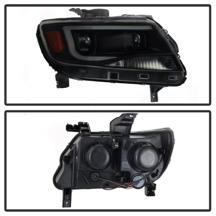 Spyder Auto 9039300 XTune DRL Light Bar Projector Headlights - Truck Part Superstore