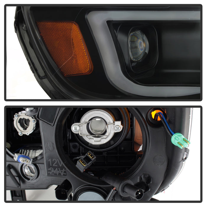 Spyder Auto 9039300 XTune DRL Light Bar Projector Headlights - Truck Part Superstore