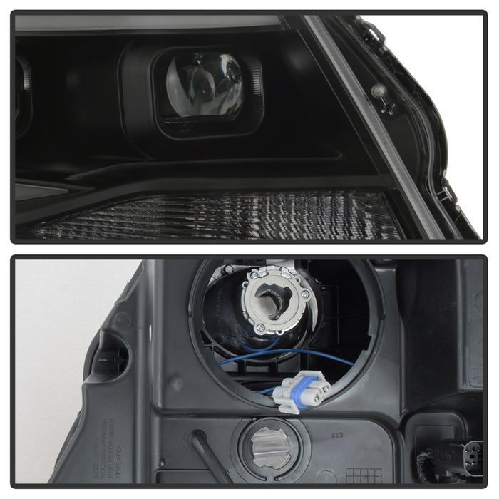 Spyder Auto 9039300 XTune DRL Light Bar Projector Headlights - Truck Part Superstore