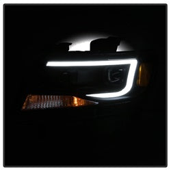 Spyder Auto 9039300 XTune DRL Light Bar Projector Headlights - Truck Part Superstore