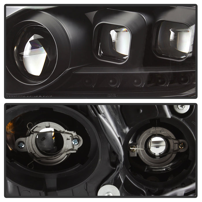 Spyder Auto 9039331 XTune DRL Light Bar Projector Headlights - Truck Part Superstore