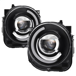 Spyder Auto 9039720 XTune DRL Light Bar Projector Headlights; Black; - Truck Part Superstore