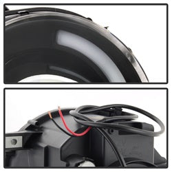 Spyder Auto 9039720 XTune DRL Light Bar Projector Headlights; Black; - Truck Part Superstore