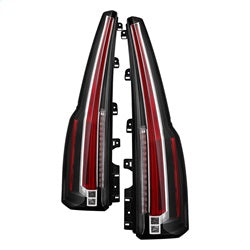 Spyder Auto 9039775 XTune LED Tail Lights; Escalade Style; Black; - Truck Part Superstore