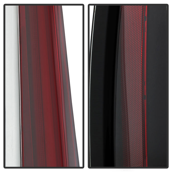 Spyder Auto 9039775 XTune LED Tail Lights; Escalade Style; Black; - Truck Part Superstore