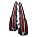 Spyder Auto 9039775 XTune LED Tail Lights; Escalade Style; Black; - Truck Part Superstore