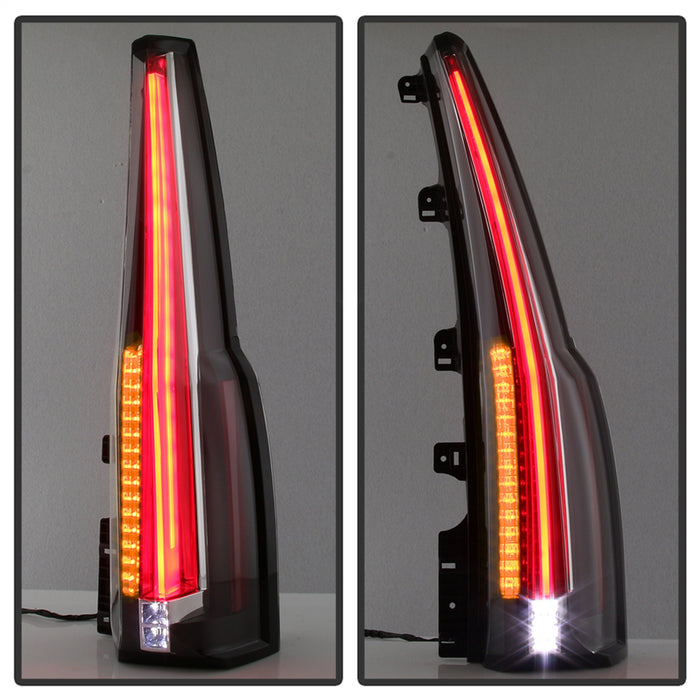 Spyder Auto 9039775 XTune LED Tail Lights; Escalade Style; Black; - Truck Part Superstore